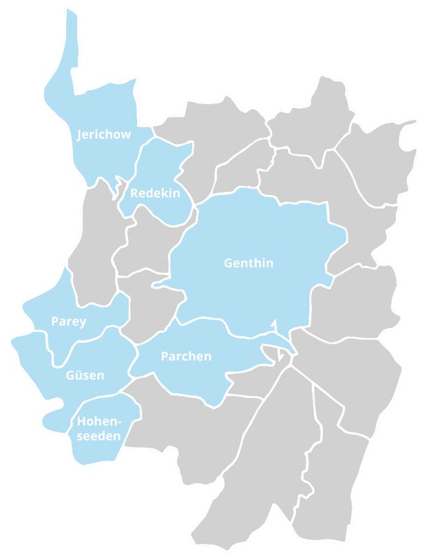 Wohnung mieten im Jerower Land